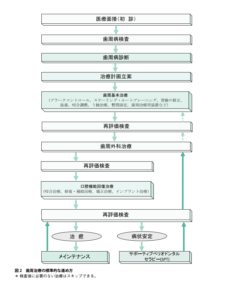 歯周病治療の流れ